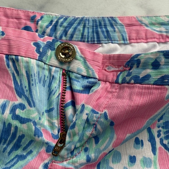 Lilly Pulitzer Adie Shorts in Capri Pink Samba Size 00 - Picture 7 of 10